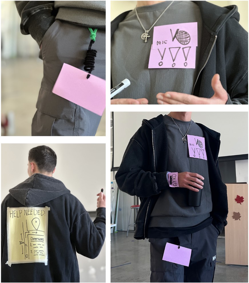 Low-Fidelity Prototypes For A Few Concepts
