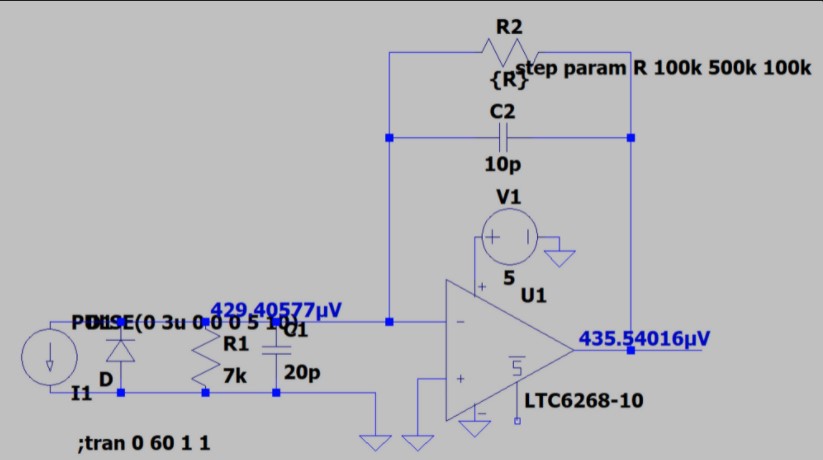Rudimentary Simulation Schematic