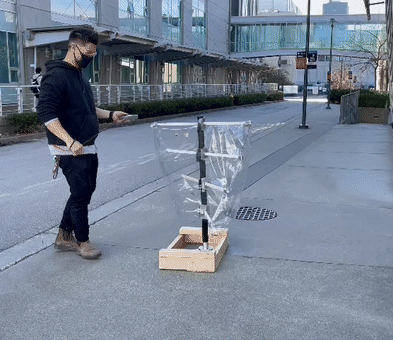 First Test of Prototype